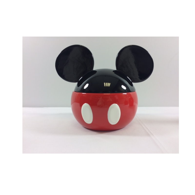 Kiváló minőségű szép Mickey Mouse Resin Home Storage Container Jar
