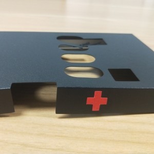 0,5 mm-es fekete PC szigetelő lap, könnyen összehajtható és forma Mylar lap, égésgátló akkumulátor szigetelési lemezmegmunkálás szitanyomás