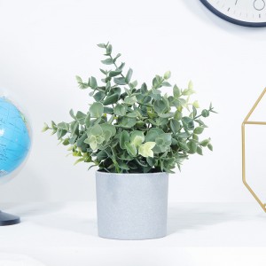 Gyár közvetlenül az újonnan tervezett mesterséges cserepesnövények mesterséges zöld dekoratív szép látszó és valódi megérintett érzése