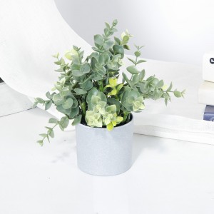 Gyár közvetlenül az újonnan tervezett mesterséges cserepesnövények mesterséges zöld dekoratív szép látszó és valódi megérintett érzése