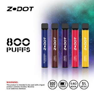 800 Puffs Eldobható vape toll