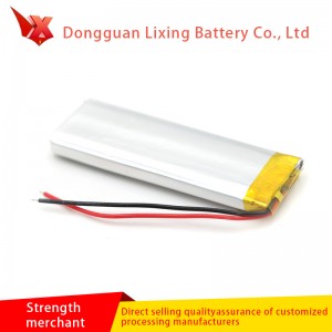 Sanyo Sanyo 602060 Tiszta kobalt lítium akkumulátor 3.7V 700MAH WALKIE TALKIE kamera újratölthető akkumulátor testreszabása