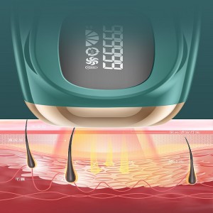 IPL lézeres szőrtelenítés hordozható haj eltávolító eszköz IPL Epliator állandó otthon lézeres szőrtelenítés