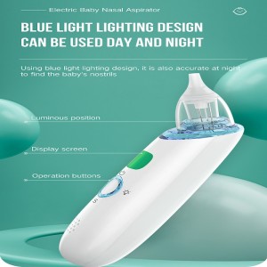 Elektromos orrszívás a baba automata snot sucker a kisgyermekek akkumulátoros Booger Sucker a csecsemők számára