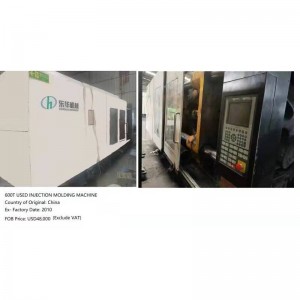 Nagy teljesítményű 600T második kézi fröccsöntő gép