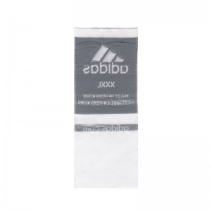 Egyedi szövet ruházati címkék