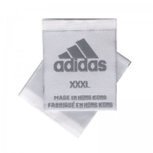 Egyedi szövet ruházati címkék