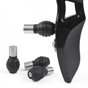 Elongarrow 240034 Fekete Színes Íjászat Zaj Aborption rezgéscsillapító