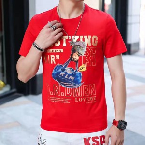 Férfi digitálisnyomtatási póló