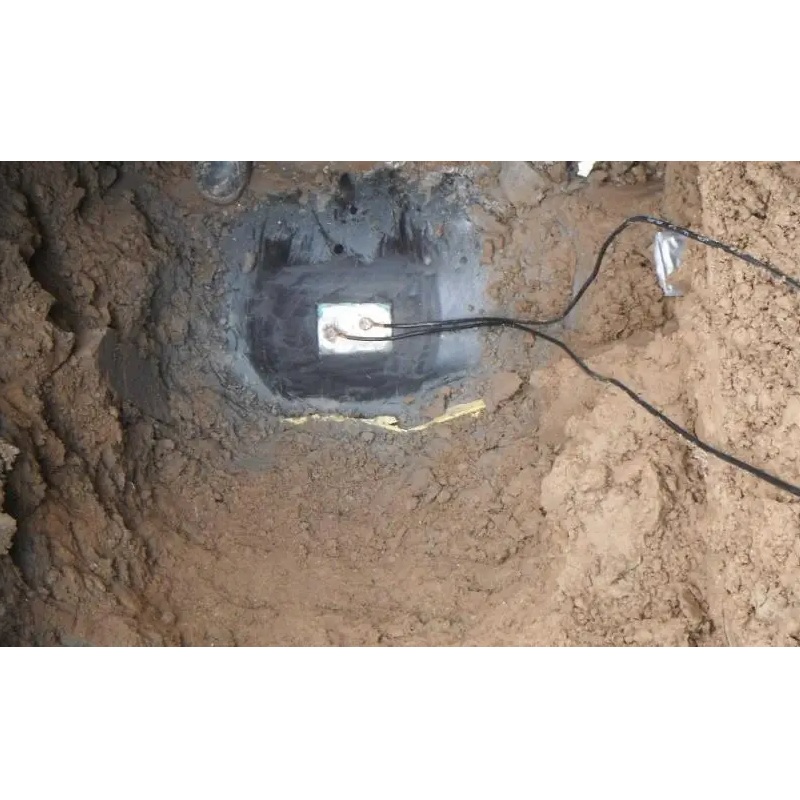 Építési folyamat regionális katódvédelem