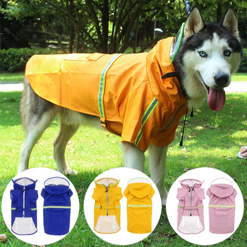 Kína forrásgyár 2022 Új frissítés kutya eső kabát kutya vízálló öltöny kutya ruházat