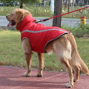 Amazon Top eladó személyre szabott kutya kábelköteg kutya ruházat fényvisszaverő lélegzet közepes ésnagy kutyák számára