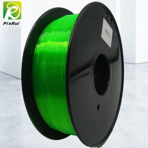 Pinrui 3Dnyomtató 1.75mmpetg filament zöld színe 3Dnyomtatóhoz
