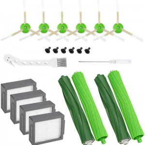 I Robot I 7I 7 + E 5e 6 sorozat seprőgép tartozékok főkefe oldalsó szűrő készlet