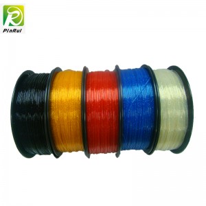 PINRUI 3Dnyomtató 1.75mm PLA Ragyogó csillogó csillogó izzószál 3Dnyomtatóhoz