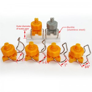 Műanyag állítható golyós fúvóka