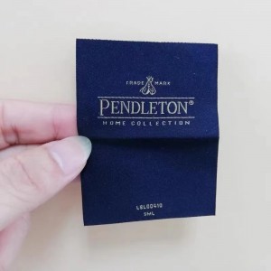 Testreszabott galléros címke Mosócímke címke címke Custom-Made ruha gallér címke címke címke Custom-Made Mose Mark Weaving Mark címke