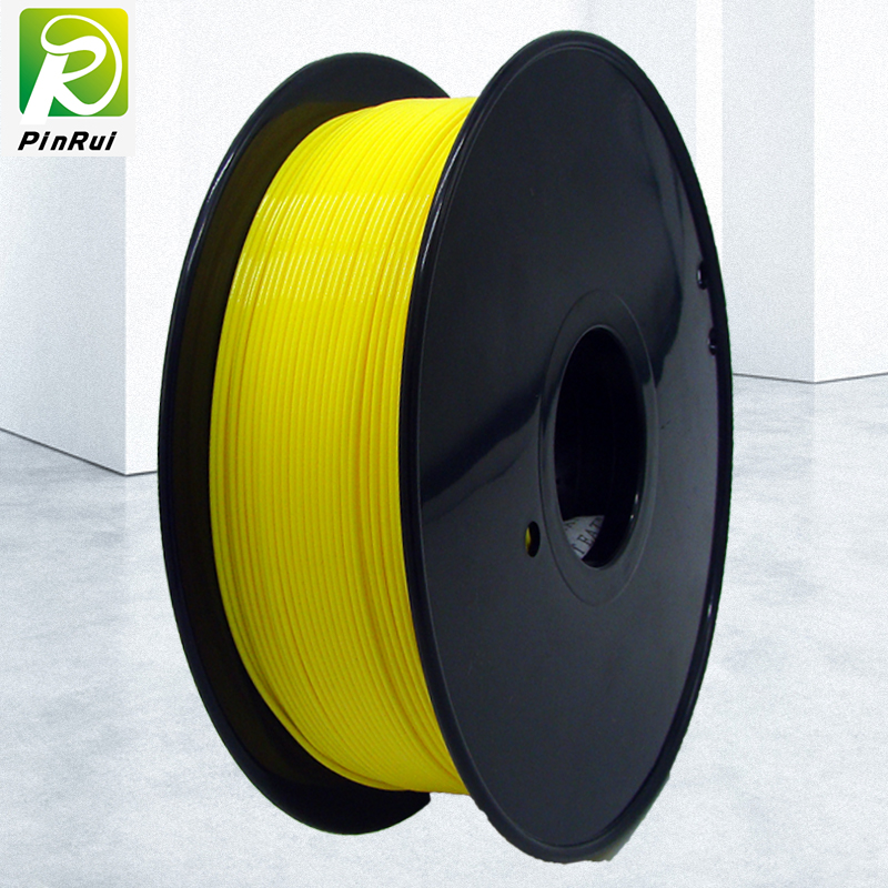 Pinrui kiváló minőségű 1kg 3D PLAnyomtatószálas sárga színű