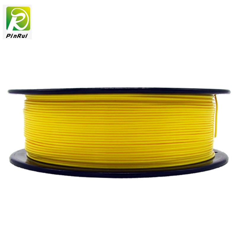 Pinrui kiváló minőségű 1kg 3D PLAnyomtatószálas sárga színű