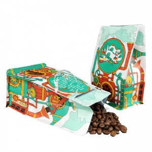 Nyolc oldalsó tömítés önálló táska