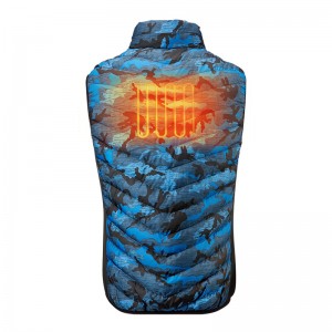 Divatos, elegáns, fűtött mellény mellény a férfiak számára, Top eladás Oroszországban