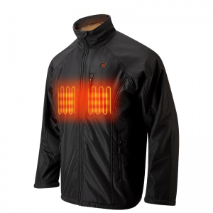 Új stílusú fűtött kabát férfiaknak, alkalmi kabát a téli viseléshez