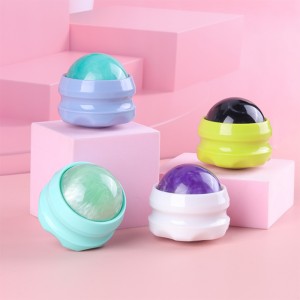 Masszázs görgős golyó, jégterápia szoros és fájdalomcsillapító masszírozó, enyhítő izomfeszültség és fájdalomcsillapítás, amely alkalmasnyakra, hátra, vállakra, karokra, lábakra, combokra