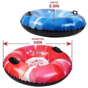 Téli kültéri szülő-gyermek interaktív játékgyermekek,nflatable hócső