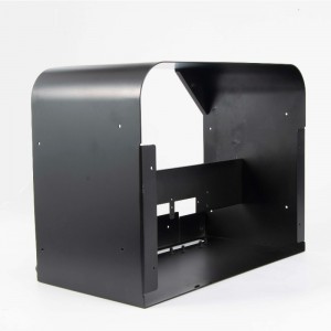 Fekete fém doboz keret