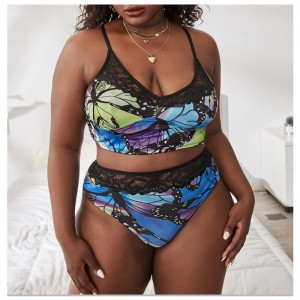 Új csipkenyomtatva Kényelmes fehérnemű: gyárinagykereskedelem