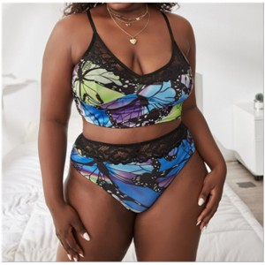 Új csipkenyomtatva Kényelmes fehérnemű: gyárinagykereskedelem