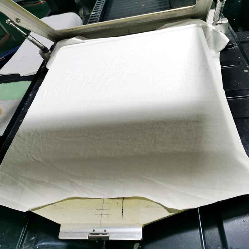 Kangli fehér tinta digitálisnyomtatott póló
