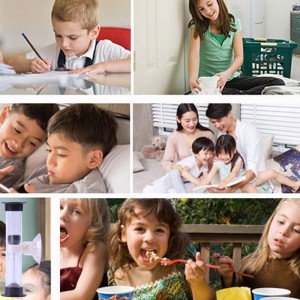 Gyári forró eladás színes mini 135 perc műanyag homok időzítő szívó kupa homokóra