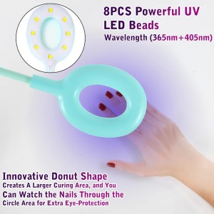 M&r 102 vezetéknélküli LED körömlámpa&16W fénycsöves lámpa