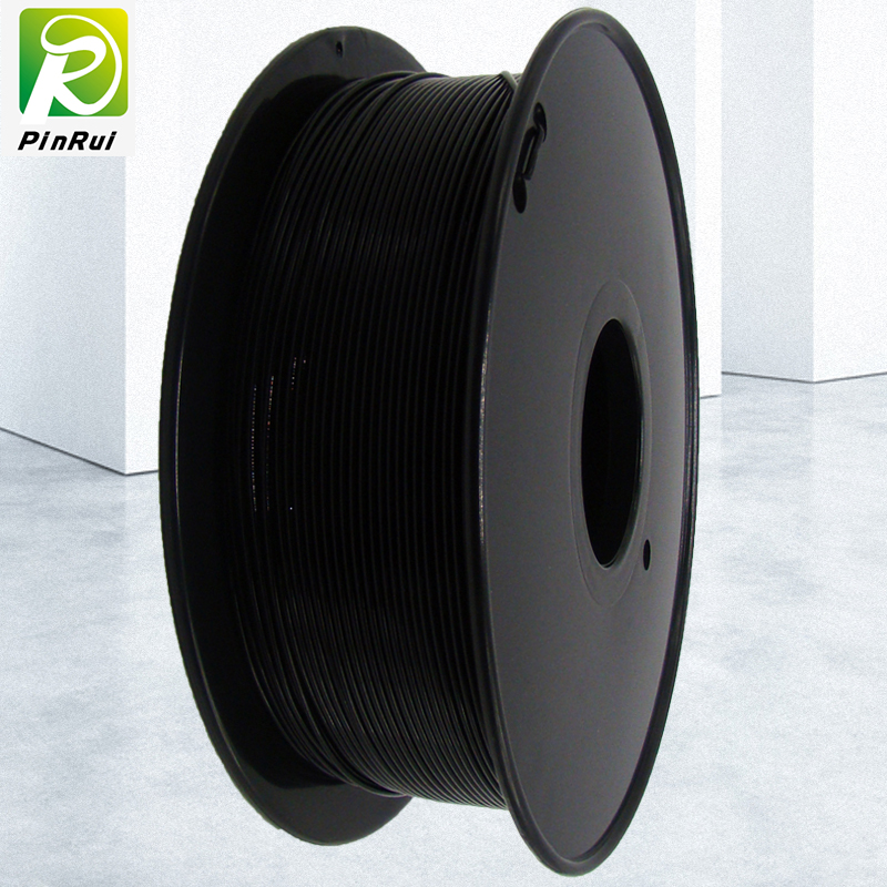 Pinrui 3Dnyomtató 1,75mmpetg filament fekete szín a 3D -snyomtatóhoz