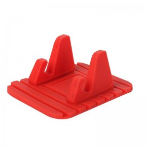 Testreszabott formatervezés piros színű telefontartó