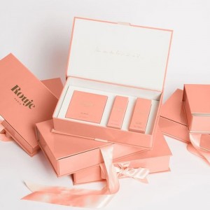 Luxus kozmetikai csomagoló dobozok egyedi logó bőrápolás illóolaj parfüm csomagoló doboz kozmetikumok parfüm doboz csomagolás