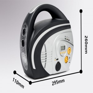 Hordozható gumiabroncs -inflációs szivattyú (B210)