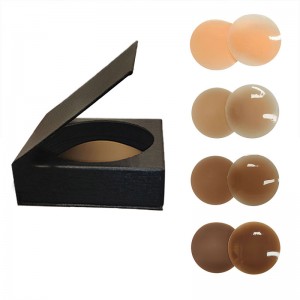 Tartós, kerek alakú ragasztó szilikon melltartó mellbimbó