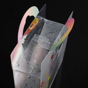 PVC műanyag ajándékdoboz, testreszabott átlátszó ajándékdoboz igény szerint, alkalmas ajándékozásra, húsvét, esküvő, parti, halloween, karácsony