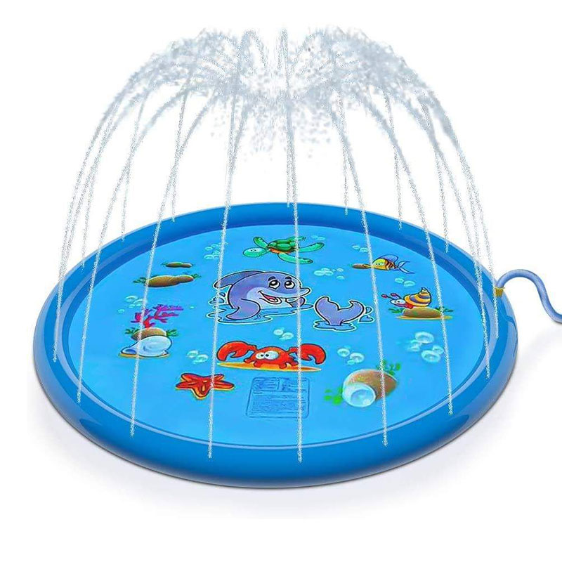 Gyerek felfújható splash pad víz lejátszás szőnyeg medence pad