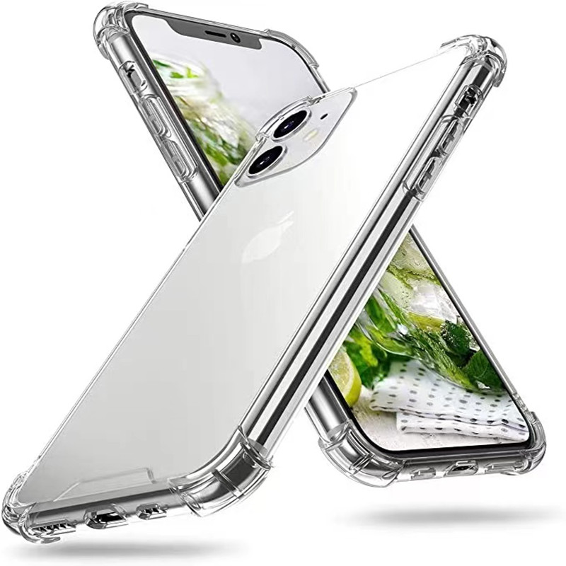 Alkalmas az Apple 13Promax telefonos tokhoz átlátszó all-inclusive légzsák szilikon telefon tok