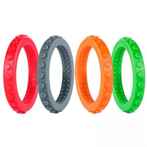 Biztonságos és környezetbarát Baby Fogaher Rings