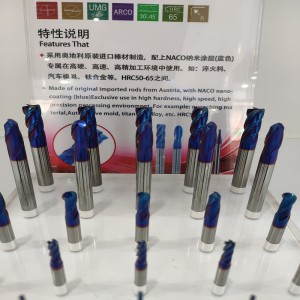 Négy Edge Fiat Base End Mill Standard Típus Két Edge Gall End Mill Standard Type