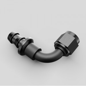 Nyomja meg a záró tömlő illesztési végeit