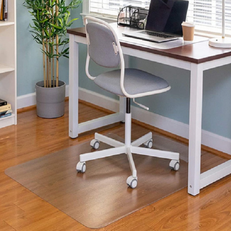 2022 Amazon Hot Sale szék szőnyeg keményfa padló védelmére Átlátszó PP Office Desk szék szőnyeg