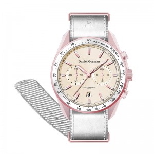 2022 Daniel Gormandg9005 luxus férfiak órák egyedi logó automatikus karóra rozsdamentes acél kettős turbillon mechanikus óra