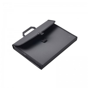 Bővítő mappa A4 betűméret PP műanyag 13 zsebek több zsebszervező kibővíthető fájl