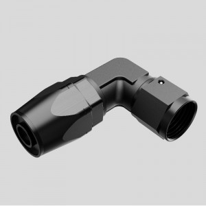 Hight Performance kovácsolt stílusvágó 90 fokos tömlő vége illeszkedik