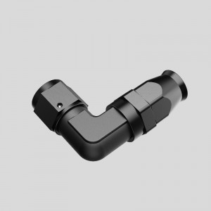 Versenygyár kovácsolt stílusú PTFE tömlő illesztő vége